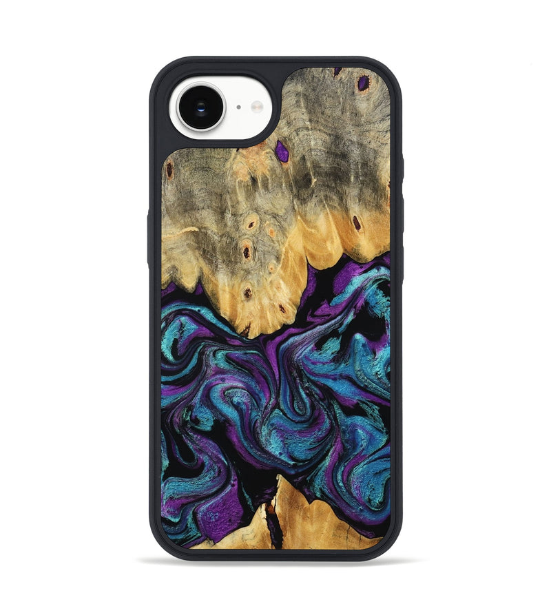 iPhone 16e Wood Phone Case - Lum (Purple, 807977)