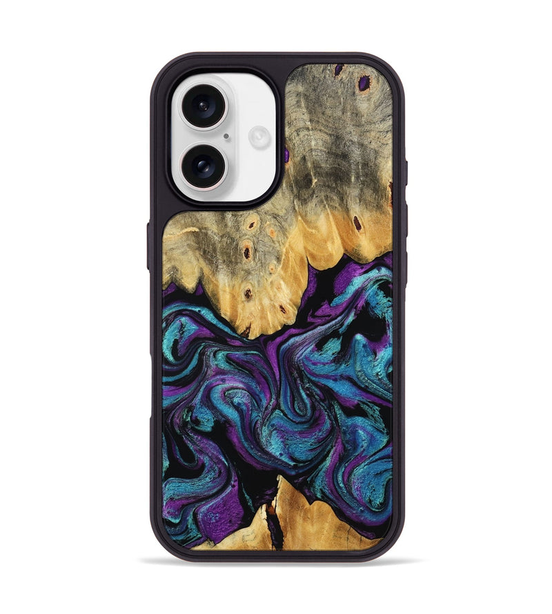 iPhone 17 Wood Phone Case - Lum (Purple, 807977)