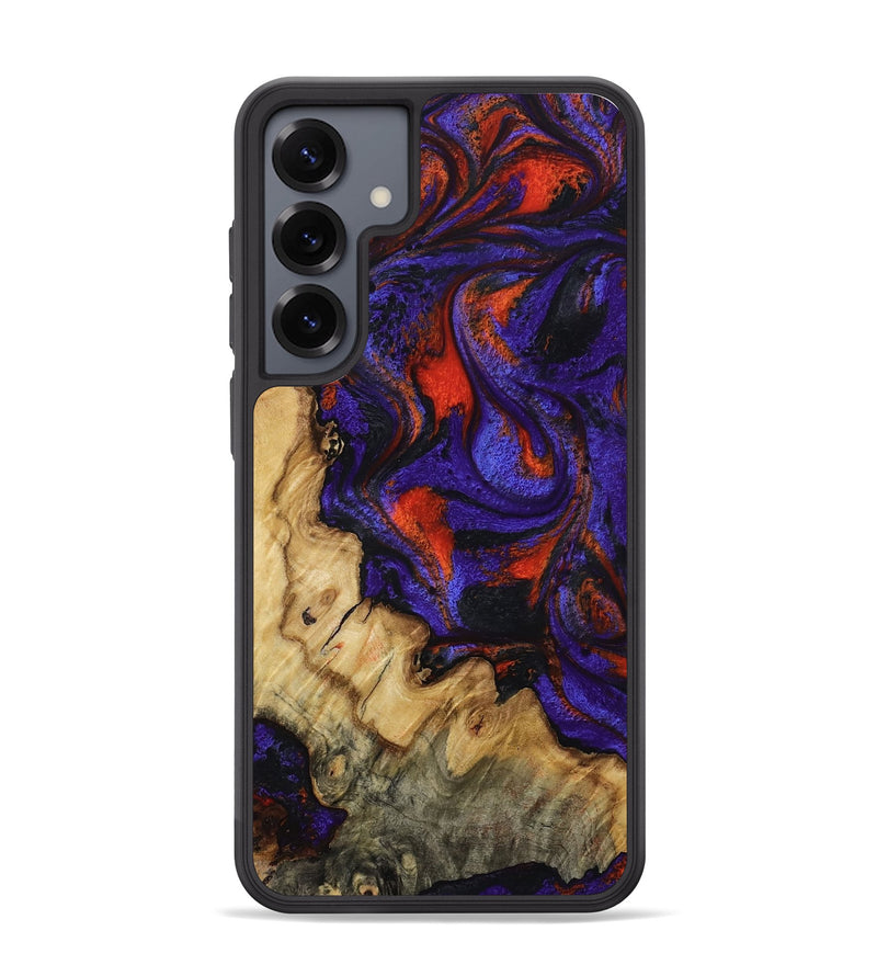 Galaxy S25 Plus Wood Phone Case - Clemmie (Purple, 807978)