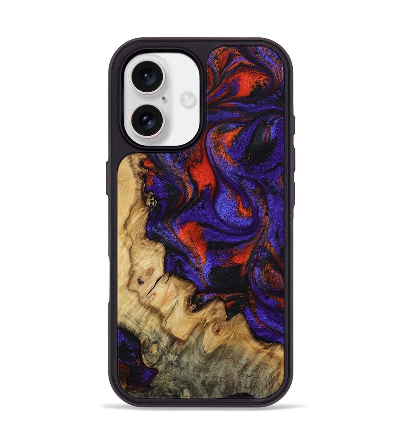 iPhone 17 Wood Phone Case - Clemmie (Purple, 807978)