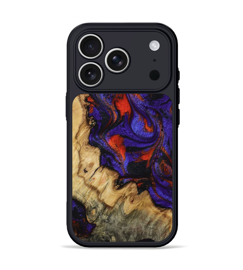 iPhone 17 Pro Wood Phone Case - Clemmie (Purple, 807978)