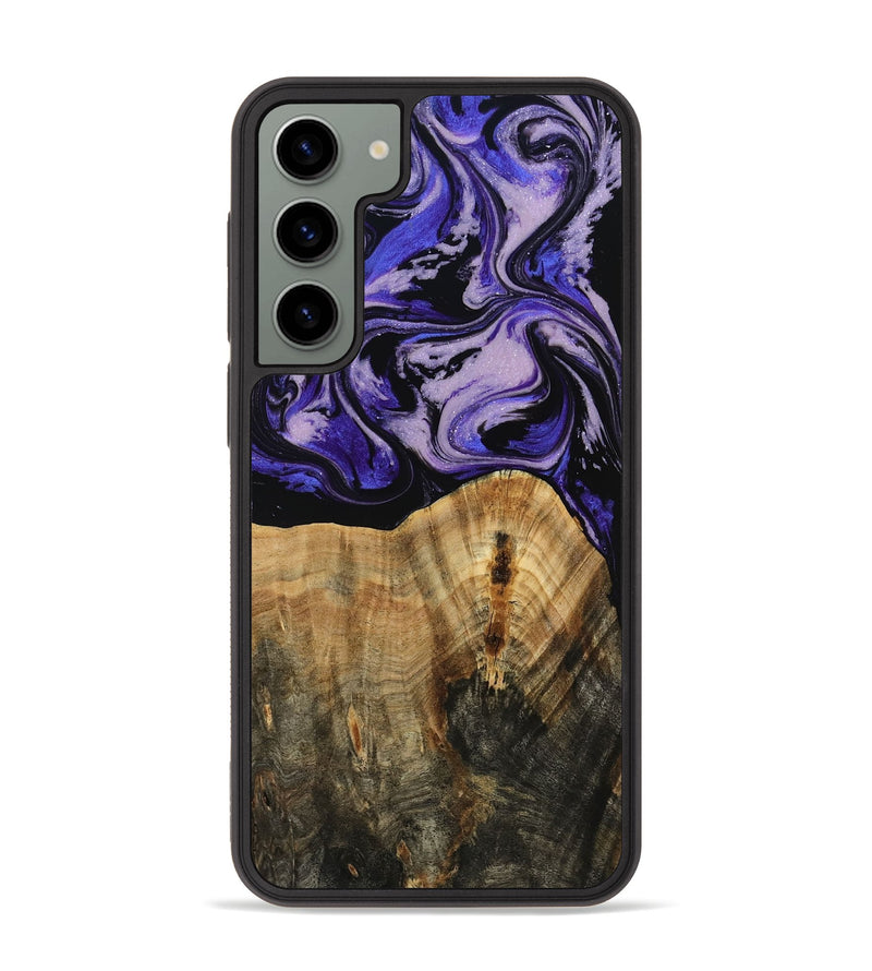 Galaxy S23 Plus Wood Phone Case - Myranda (Purple, 807979)