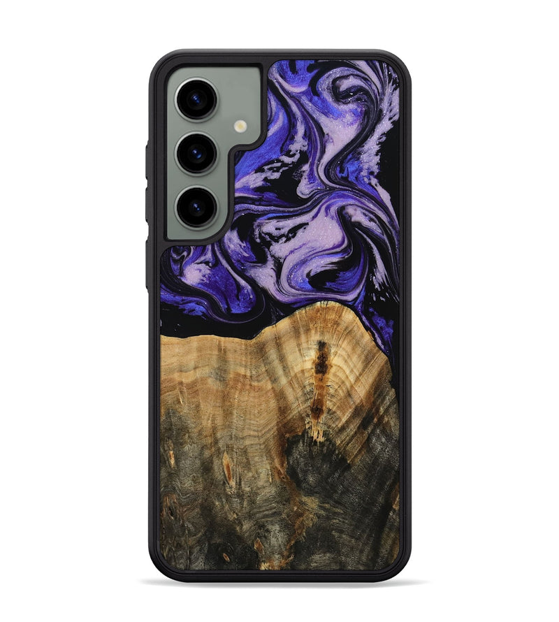 Galaxy S24 Plus Wood Phone Case - Myranda (Purple, 807979)