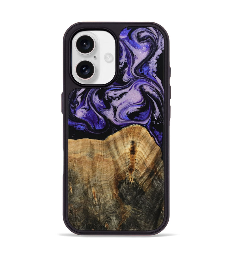 iPhone 17 Wood Phone Case - Myranda (Purple, 807979)