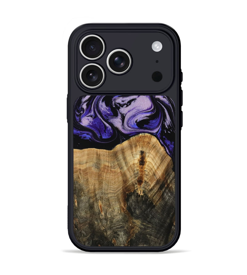 iPhone 17 Pro Wood Phone Case - Myranda (Purple, 807979)
