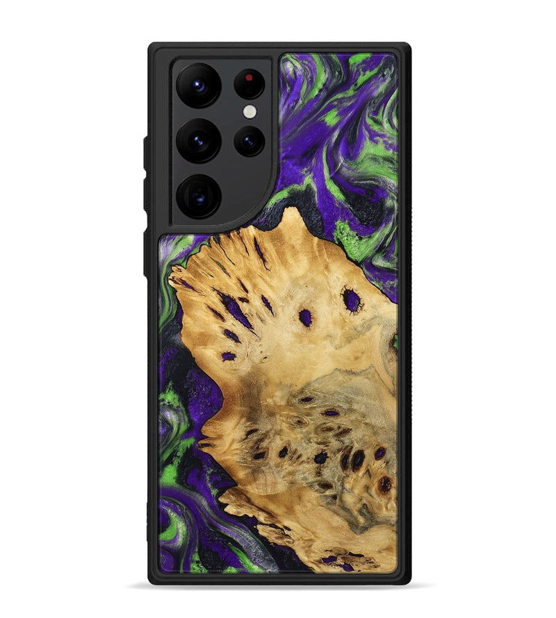 Galaxy S22 Ultra Wood Phone Case - Mason (Purple, 807980)