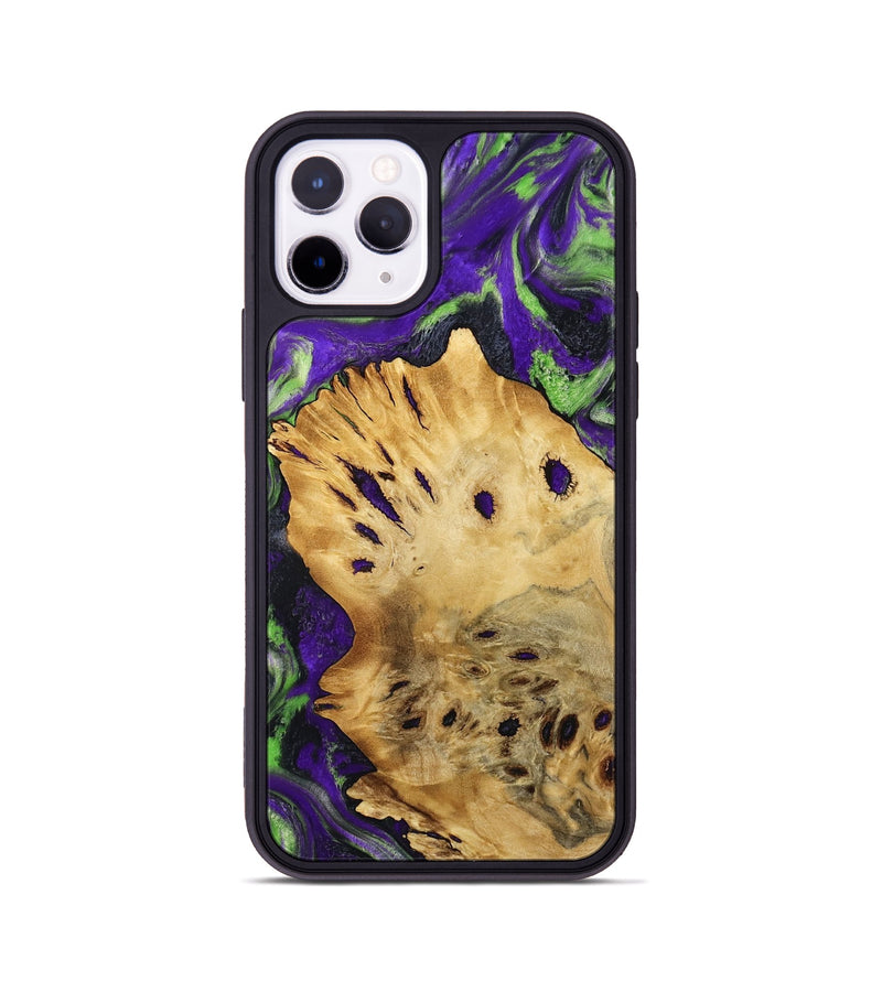 iPhone 11 Pro Wood Phone Case - Mason (Purple, 807980)