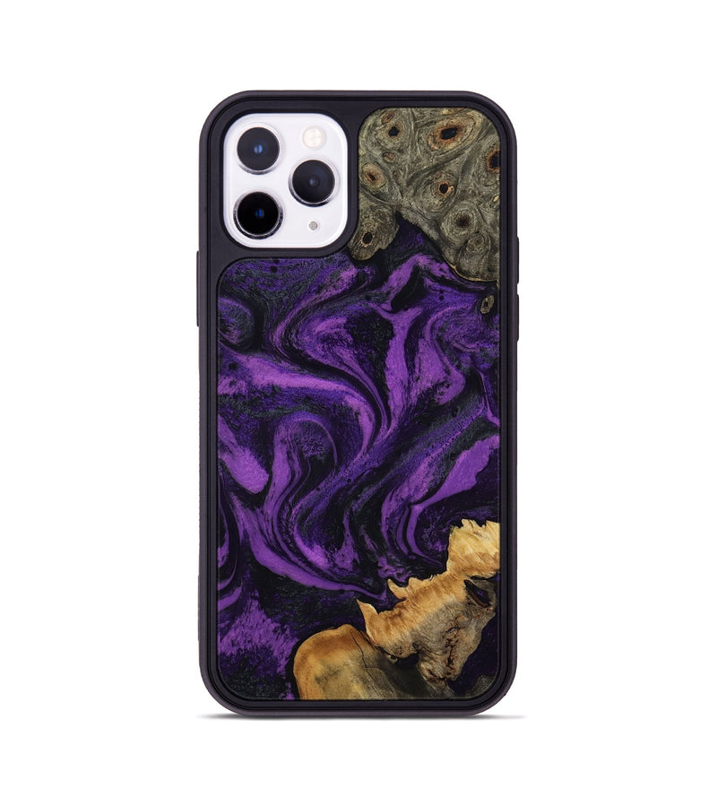 iPhone 11 Pro Wood Phone Case - Avery (Purple, 807981)
