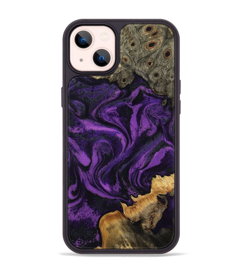 iPhone 14 Plus Wood Phone Case - Avery (Purple, 807981)