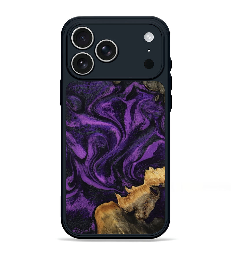 iPhone 17 Pro Max Wood Phone Case - Avery (Purple, 807981)