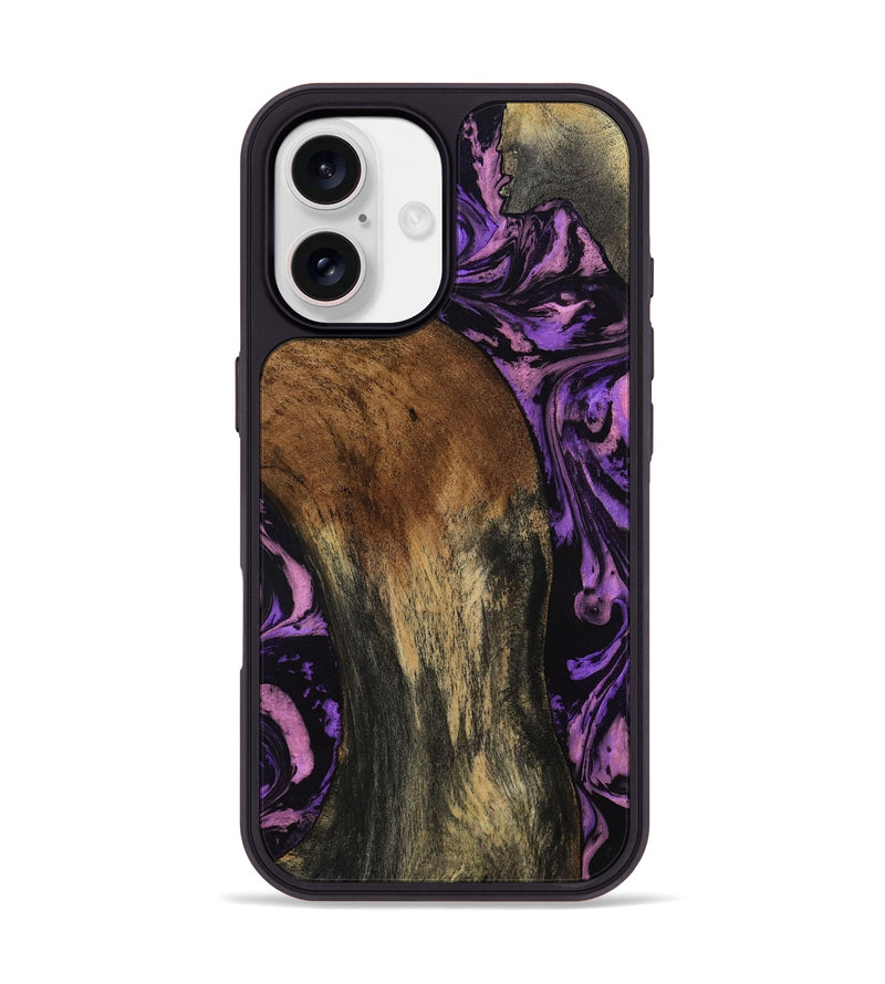 iPhone 17 Wood Phone Case - Emile (Purple, 807982)