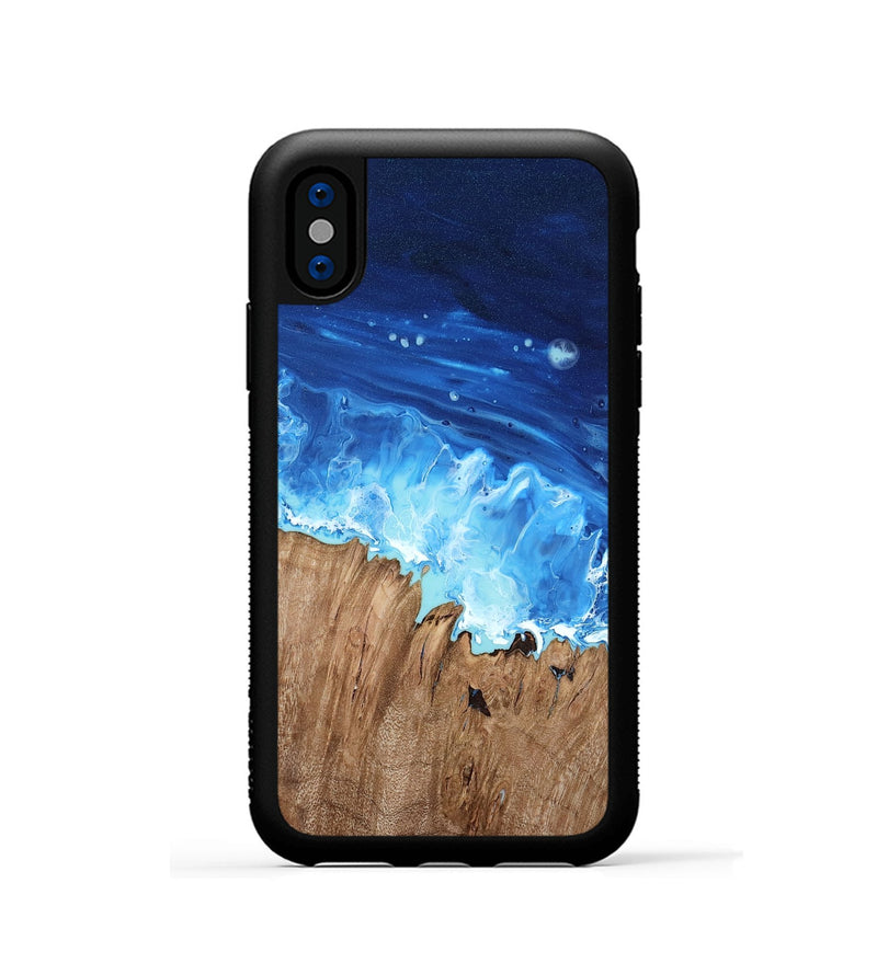 iPhone Xs Wood Phone Case - Jalen (Coastal, 807990)