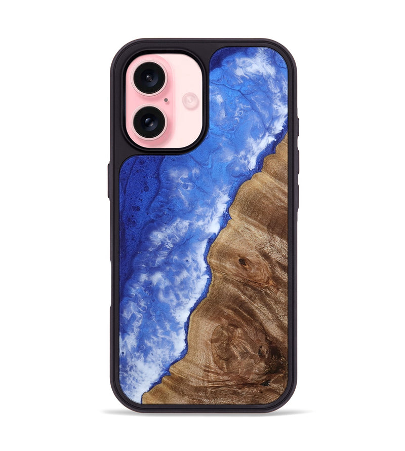 iPhone 16 Wood Phone Case - Dusty (Coastal, 807993)