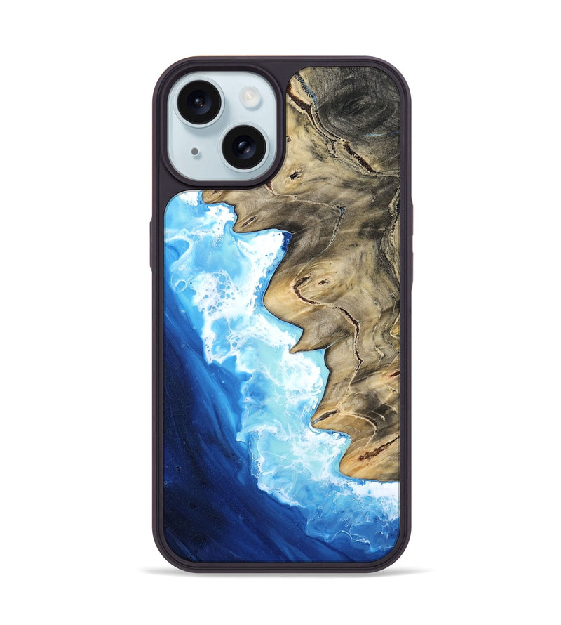 iPhone 15 Wood Phone Case - Nori (Coastal, 807995)