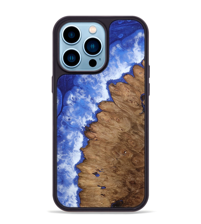 iPhone 14 Pro Max Wood Phone Case - Kaleb (Coastal, 808000)
