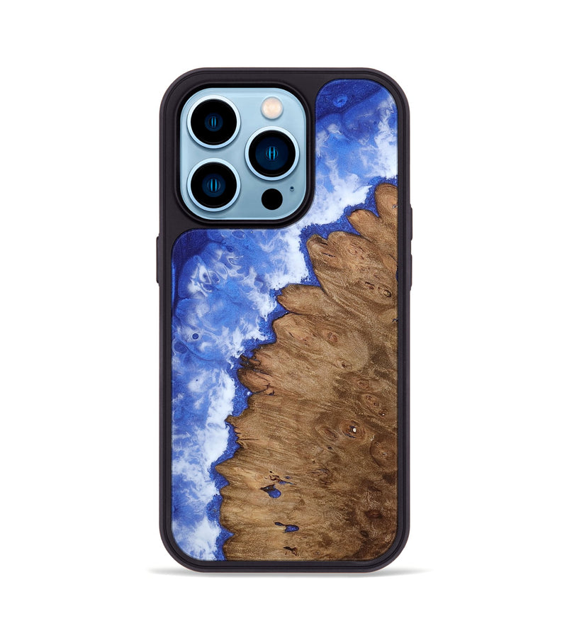 iPhone 14 Pro Wood Phone Case - Kaleb (Coastal, 808000)
