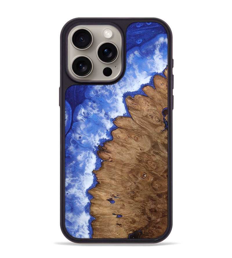 iPhone 15 Pro Max Wood Phone Case - Kaleb (Coastal, 808000)