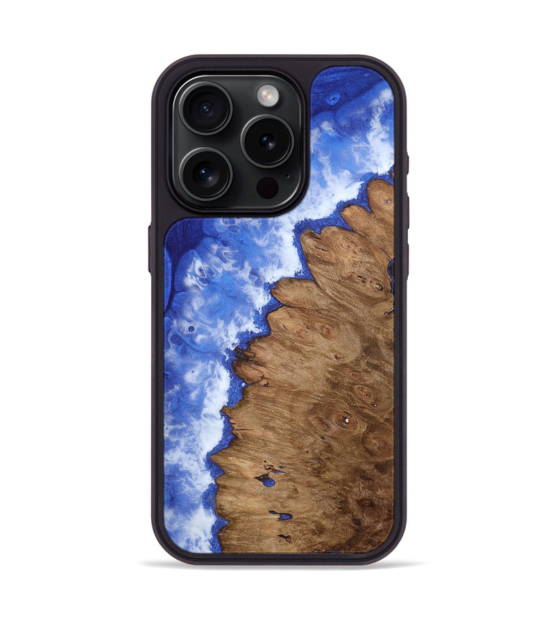 iPhone 15 Pro Wood Phone Case - Kaleb (Coastal, 808000)