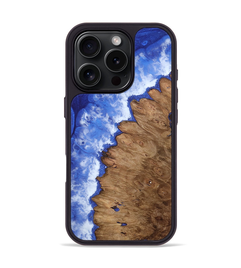 iPhone 16 Pro Wood Phone Case - Kaleb (Coastal, 808000)