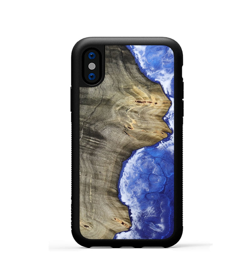 iPhone Xs Wood Phone Case - Jaquan (Coastal, 808001)