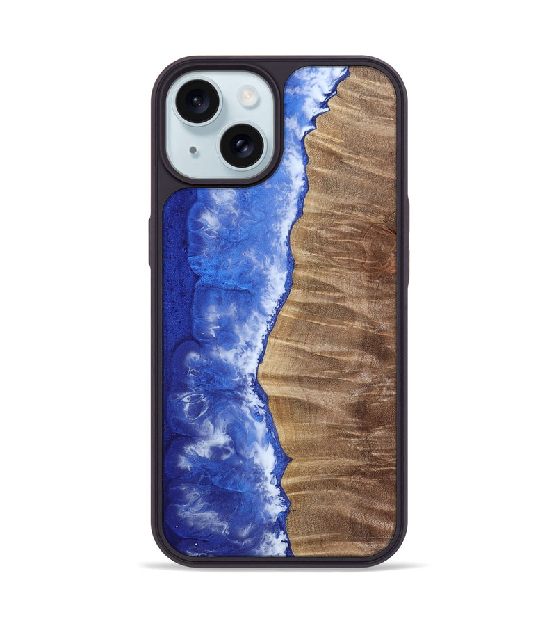 iPhone 15 Wood Phone Case - Kalie (Coastal, 808005)