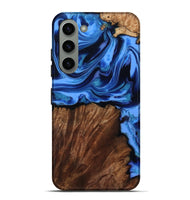 Galaxy S23 Plus Wood Live Edge Phone Case - Raphael (Blue, 808035)