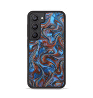 Galaxy S23 ResinArt Phone Case - Kurtis (Teal & Gold, 808046)