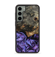 Galaxy S23 Plus Wood Phone Case - Shmuel (Purple, 808053)