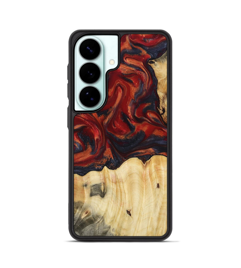 Galaxy S26 Wood Phone Case - Yahya (Red, 808057)