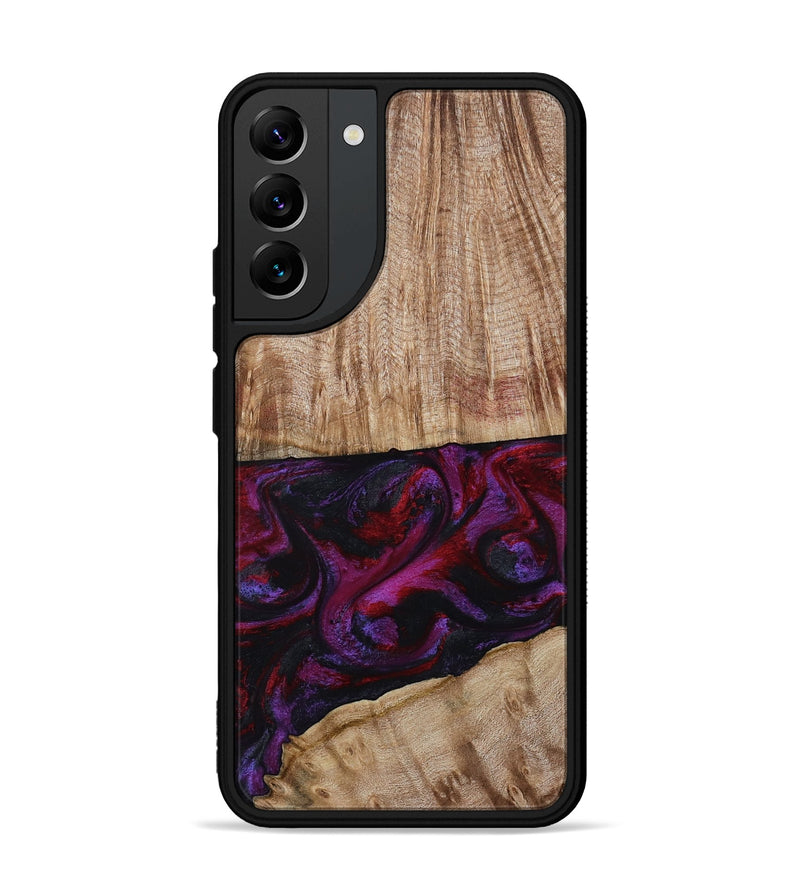Galaxy S22 Plus Wood Phone Case - Daniel (Purple, 808058)