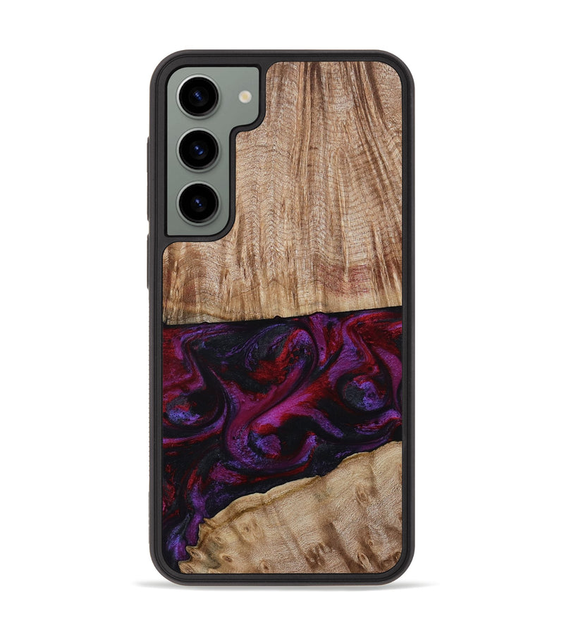 Galaxy S23 Plus Wood Phone Case - Daniel (Purple, 808058)