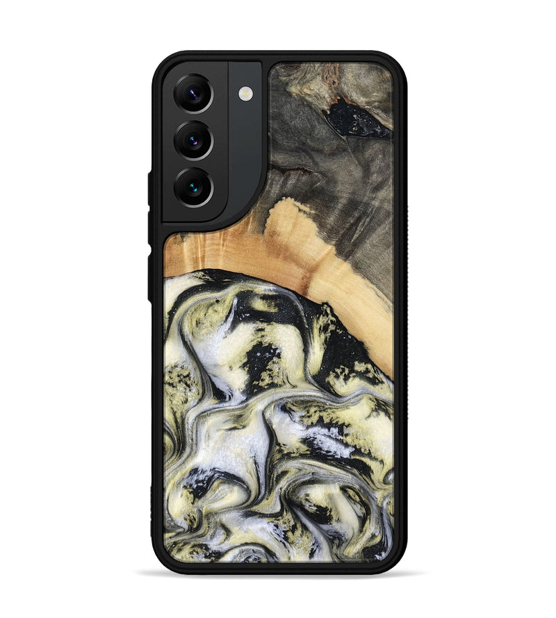 Galaxy S22 Plus Wood Phone Case - Dillon (Black & White, 808062)