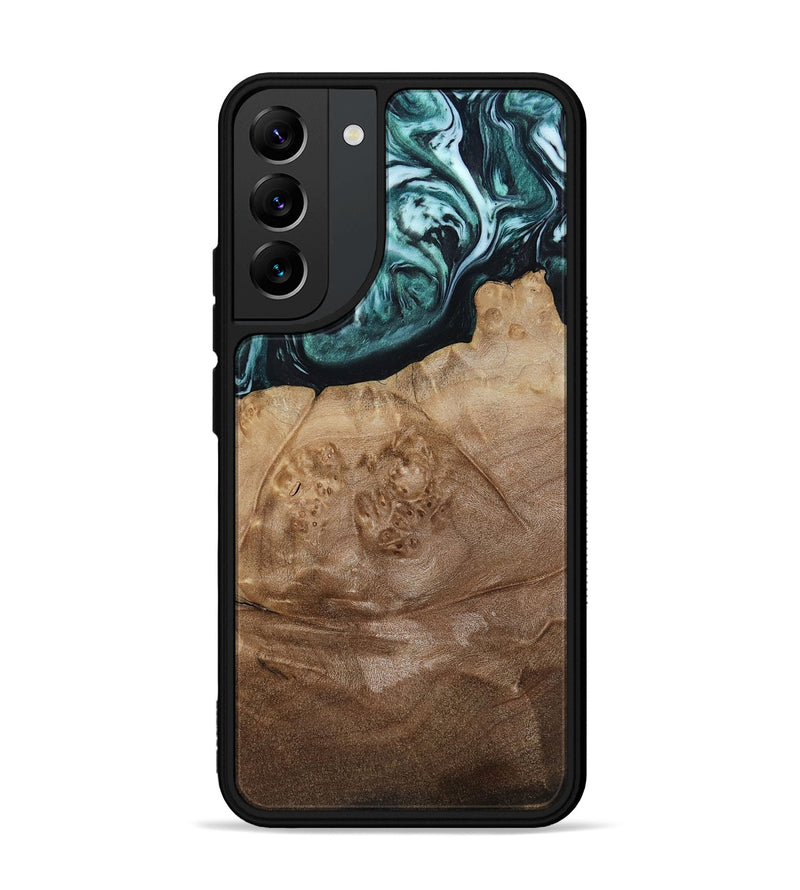 Galaxy S22 Plus Wood Phone Case - Jrue (Green, 808066)
