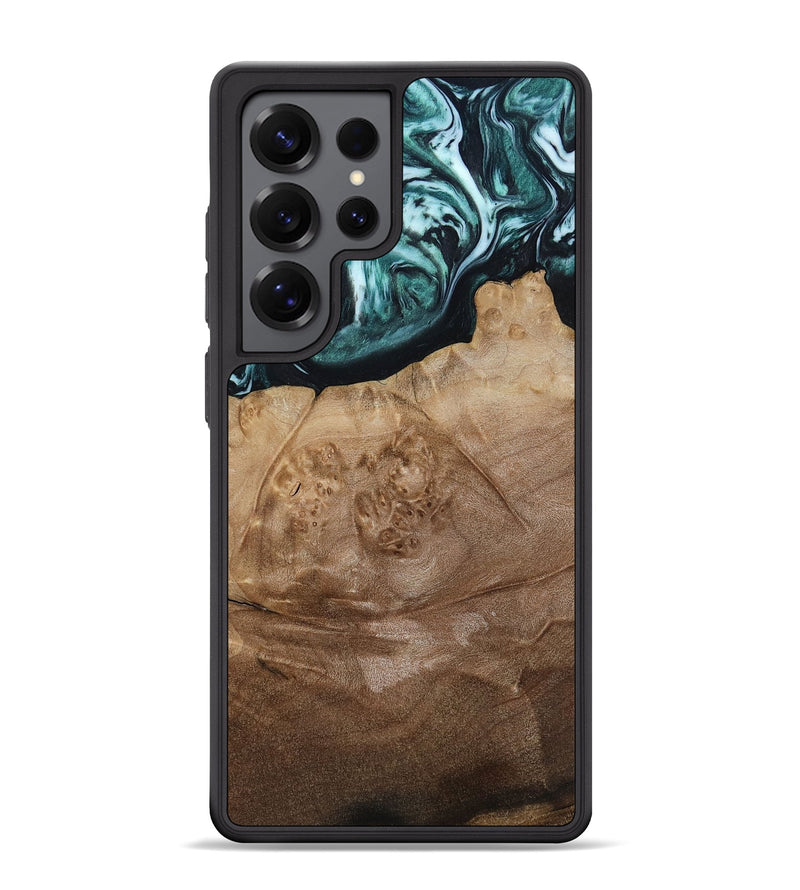 Galaxy S25 Ultra Wood Phone Case - Jrue (Green, 808066)