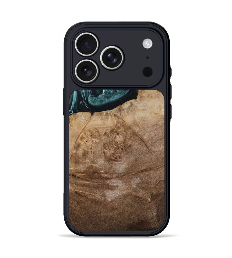 iPhone 17 Pro Wood Phone Case - Jrue (Green, 808066)