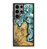 Galaxy S23 Ultra Wood Phone Case - Bettye (Green, 808069)