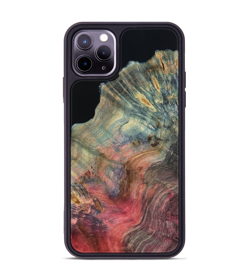 iPhone 11 Pro Max Wood Phone Case - Timmy (Double Dyed, 808097)