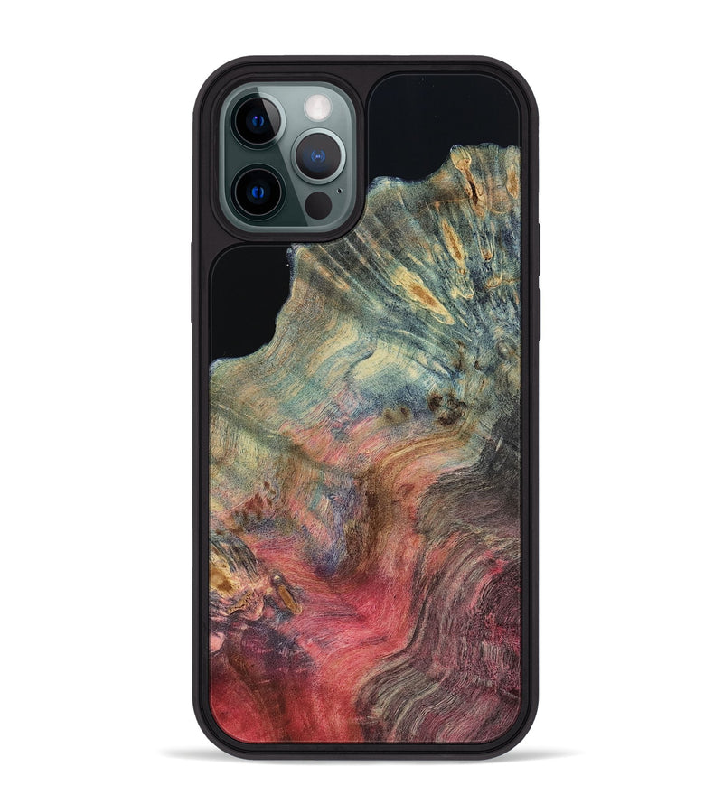 iPhone 12 Pro Max Wood Phone Case - Timmy (Double Dyed, 808097)