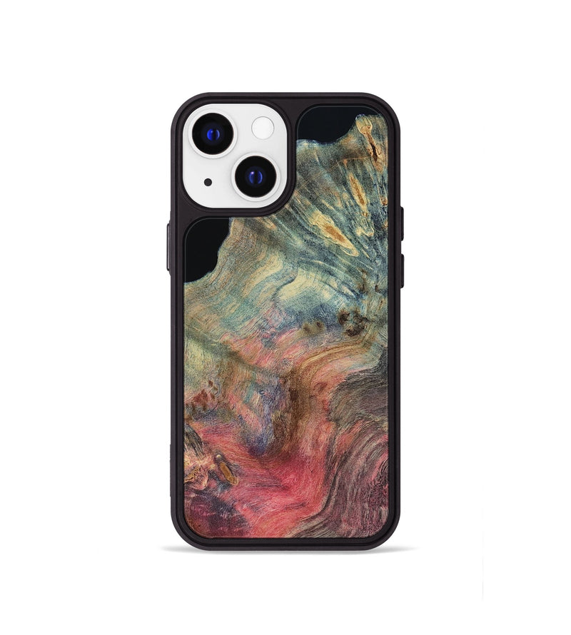 iPhone 13 mini Wood Phone Case - Timmy (Double Dyed, 808097)