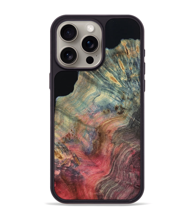 iPhone 15 Pro Max Wood Phone Case - Timmy (Double Dyed, 808097)