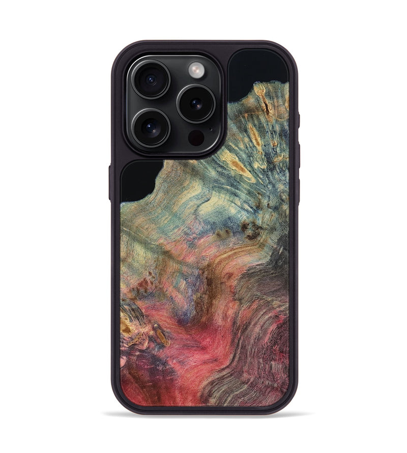 iPhone 15 Pro Wood Phone Case - Timmy (Double Dyed, 808097)
