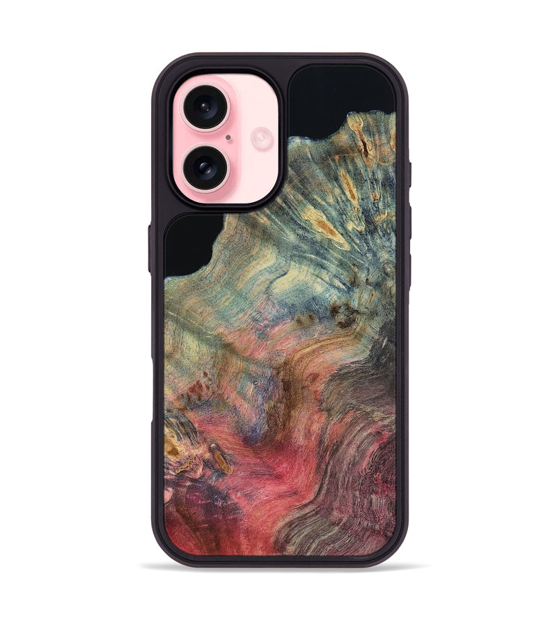 iPhone 16 Wood Phone Case - Timmy (Double Dyed, 808097)
