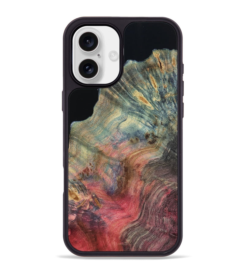 iPhone 16 Plus Wood Phone Case - Timmy (Double Dyed, 808097)