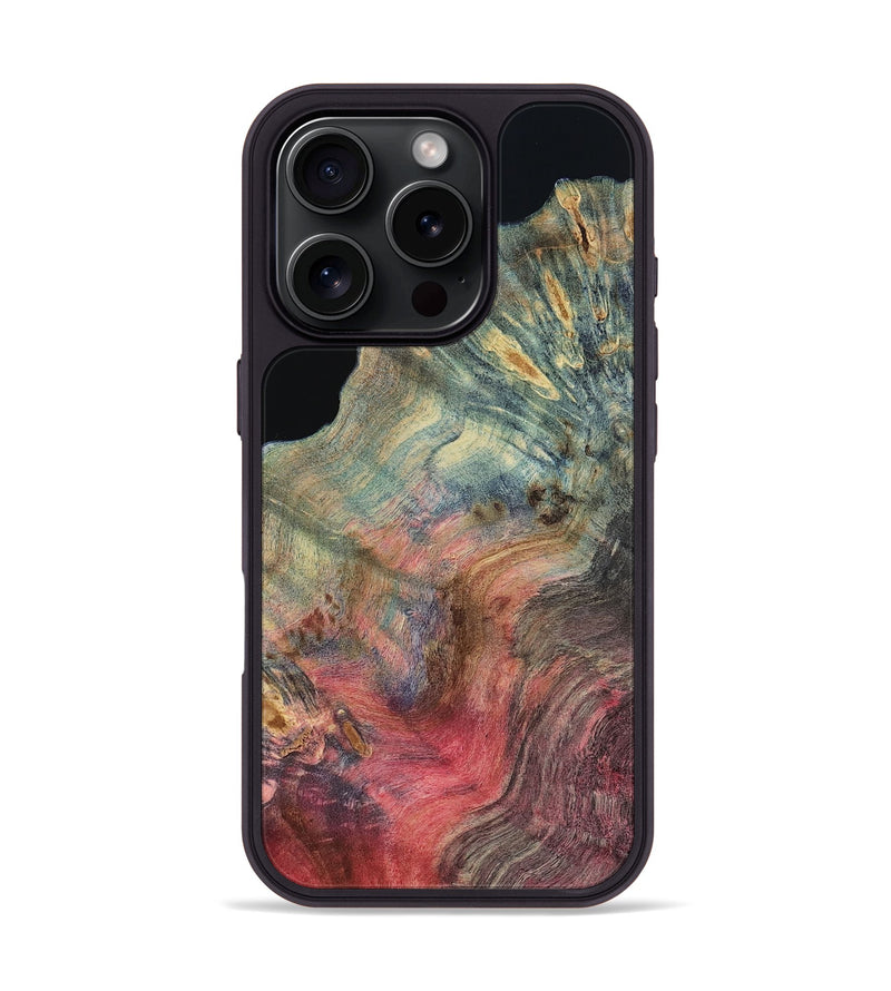 iPhone 16 Pro Wood Phone Case - Timmy (Double Dyed, 808097)