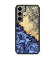 Galaxy S23 Plus Wood Phone Case - Katelin (Blue, 808102)