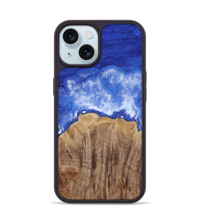 iPhone 15 Wood Phone Case - Portia (Coastal, 808121)