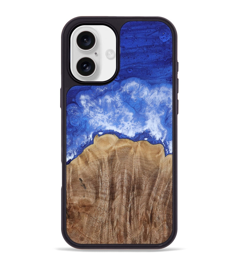 iPhone 16 Plus Wood Phone Case - Portia (Coastal, 808121)