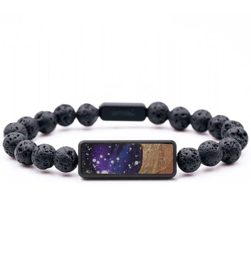 Lava Bead Wood Bracelet - Joseph (Cosmos, 808138)