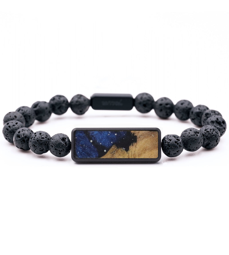 Lava Bead Wood Bracelet - Lance (Cosmos, 808140)