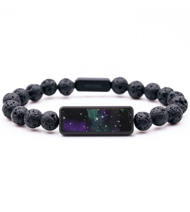 Lava Bead ResinArt Bracelet - Kenzie (Cosmos, 808146)